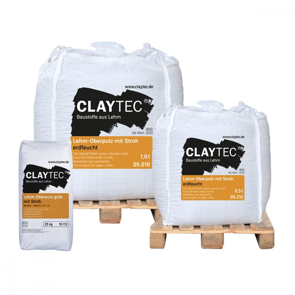 Lehmputze Claytec Baustoffe Aus Lehm