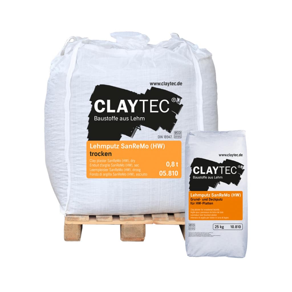 Lehmputze Claytec Baustoffe Aus Lehm