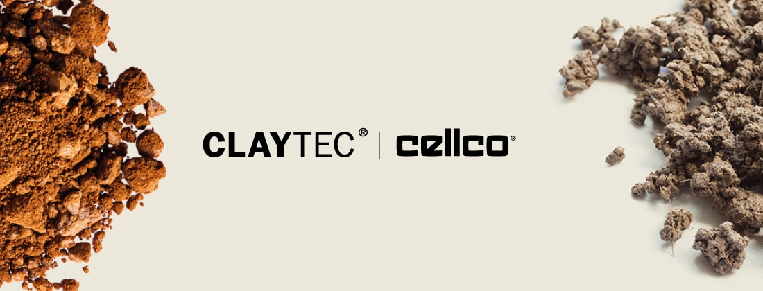 Die Firma cellco ab sofort unter dem Dach der Firma CLAYTEC