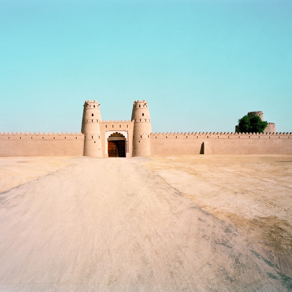 Auftrag zum Umbau des Forts mit örtlichem Material und CLAYTEC Lehmbaustoffen von der Abu Dhabi Authority for Culture and Heritage(ADACH)