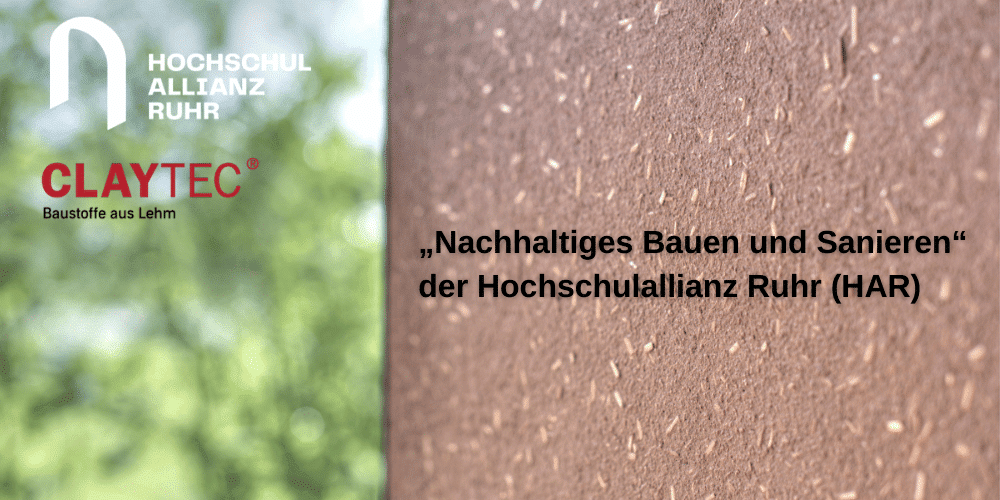 Veranstaltung der Hochschulallianz Ruhr (HAR), nachhaltiges Bauen und Sanieren