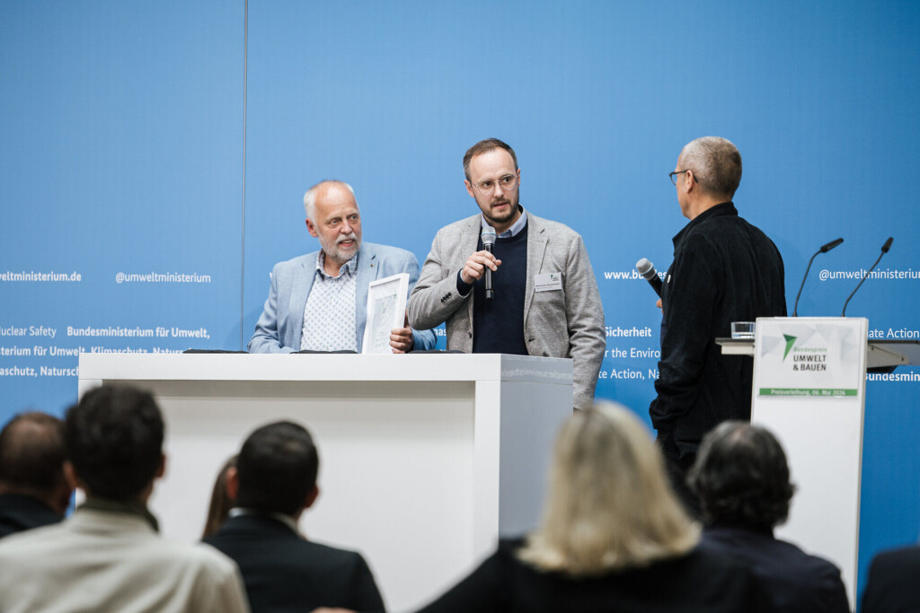 ClayTec erhaelt Bundespreis Umwelt und Bauen